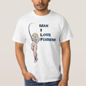 Man I Love Vist T-shirt (Voorkant)