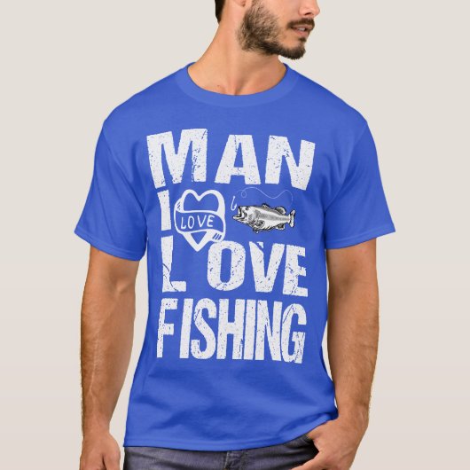 Man I Love Vist T-shirt (Voorkant)