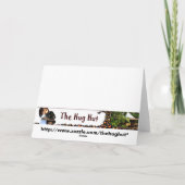 Man Ice Vist, Birthday, blanco Kaart (Achterkant)