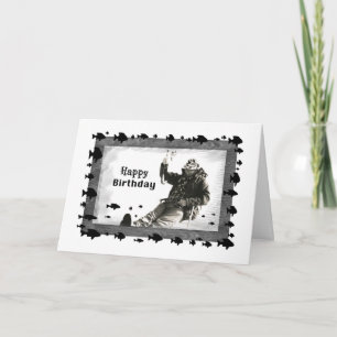 Man Ice Vist, Birthday, pap Kaart