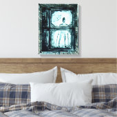 Man II van de kritiek Canvas Afdruk (Insitu (Slaapkamer))