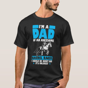 Man Ik Ben Een Moeder Van Een Geweldige Vat Renner T-shirt