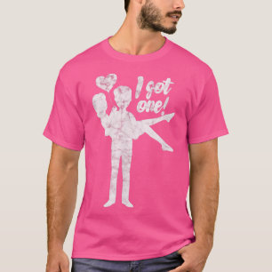 Man Ik heb één bruidegom bruid trouw vrijgezellenf T-shirt