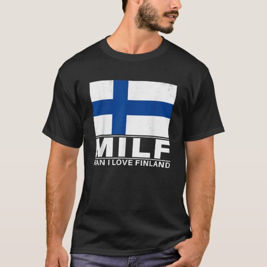 Man Ik hou van Finland T-shirt (Voorkant)
