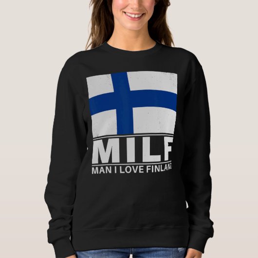 Man Ik hou van Finland Trui (Voorkant)