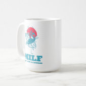 Man Ik hou van flamingos Koffiemok (Voorkant links)