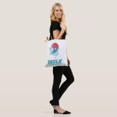 Man Ik hou van flamingos Tote Bag (Op model)