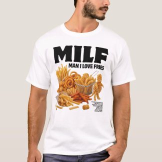 Man Ik Hou Van Frites T-shirt