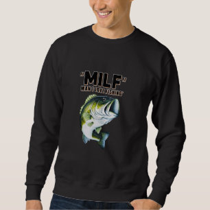 Man Ik hou van Vissen fun Fish Perfect vissers Ang Trui