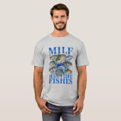 Man Ik hou van Vissen T-shirt (Voorkant volledig)