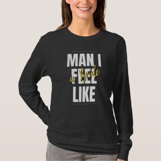 Man ik voel me als een bruid Bruidsfeest Team T-shirt