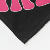 Man Ik voel me als een bruid Cowgirl Pet Disco Bac Fleece Deken (Hoek)