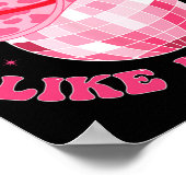 Man Ik voel me als een bruid Cowgirl Pet Disco Bac Poster (Hoek)