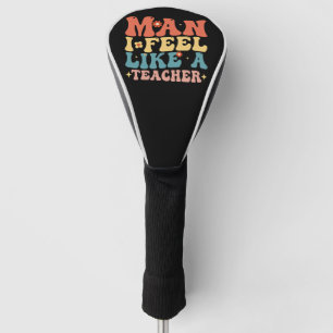 Man ik voel me als een leraar terug naar school golfheadcover