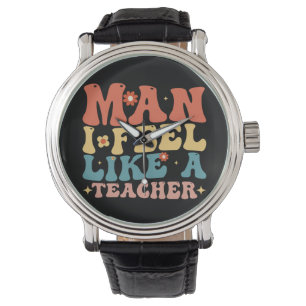 Man ik voel me als een leraar terug naar school horloge