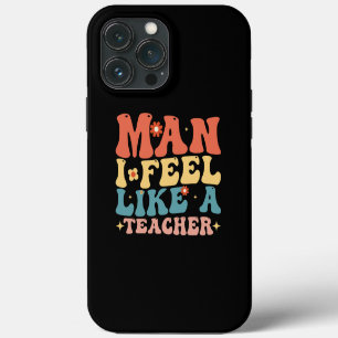 Man ik voel me als een leraar terug naar school iPhone 13 pro max hoesje