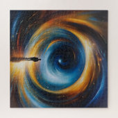 Man in beweging legpuzzel (Horizontaal)