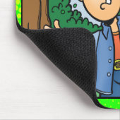 Man in Bossen Muismat (Hoek)