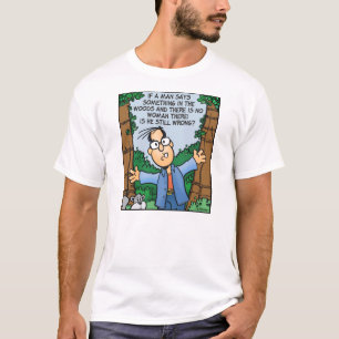 Man in Bossen T-shirt