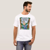 Man in Bossen T-shirt (Voorkant volledig)