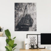 Man in de arena door Theodore Roosevelt Poster (Thuiskantoor)