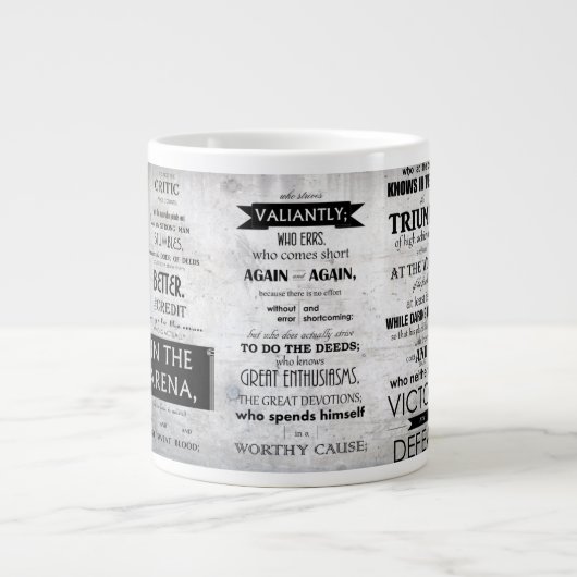 Man in de arena - Mok (Voorkant)