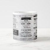 Man in de arena - Mok (Voorkant)