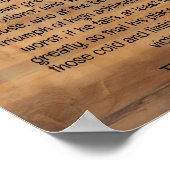 Man in de Arena - Theodore Roosevelt Poster (Hoek)