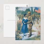  Man in de Eerste Wereldoorlog is geen lul Briefkaart (Voorkant / Achterkant)