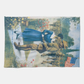 Man in de Eerste Wereldoorlog is geen lul keuken Theedoek (Horizontaal)