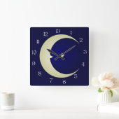 Man in de maan 13 uur klok (Huis)