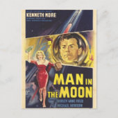 Man in de maan briefkaart (Voorkant)