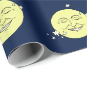 Man in de maan cadeaupapier (Rol Hoek)