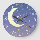 Man in de maan grote klok (Voorkant)