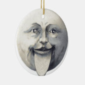 Man in de maan keramisch ornament (Rechts)