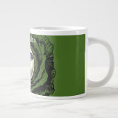 Man in de maan  kool hoofd grote koffiekop (Rechts)