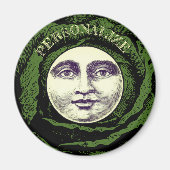 Man in de maan kool hoofd magneet (Voorkant)