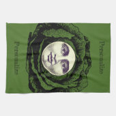 Man in de maan kool hoofd theedoek (Horizontaal)