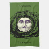 Man in de maan  kool hoofd theedoek (Verticaal)