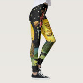 Man in de maan Leggings (Rechts)