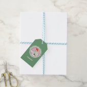 Man in de Maan Moeder Gans Verjaardagsfeestartikel Cadeaulabel (Met Touw)