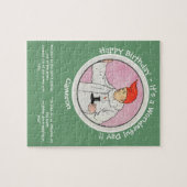 Man in de Maan Moeder Gans Verjaardagsfeestartikel Legpuzzel (Horizontaal)