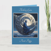 Man in de maan (set 2402-28A #1) Note Kaart (Voorkant)