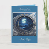 Man in de maan (set 2402-28a #4) Note Kaart (Voorkant)