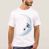Man in de maan t-shirt (Voorkant)