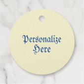 man in de maan vol gezicht bruin sepia goud bedankjes labels (Achterkant)