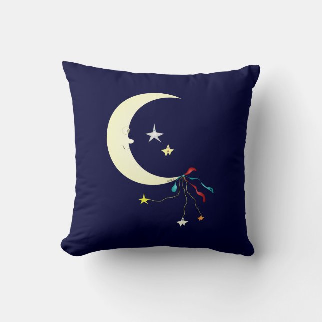 Man in de motorpijp kussen (Voorkant)