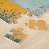 Man in de schaduw - een rustieke Cubaanse scene Legpuzzel (Zijkant)