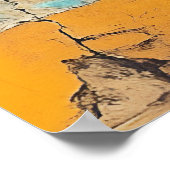 Man in de schaduw - een rustieke Cubaanse scene Poster (Hoek)