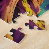 Man in een boom legpuzzel (Zijkant)